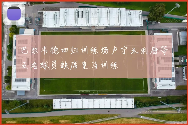 巴尔韦德回归训练场卢宁米利唐等五名球员缺席皇马训练